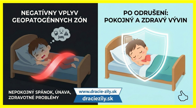 geopatogenne zony a deti